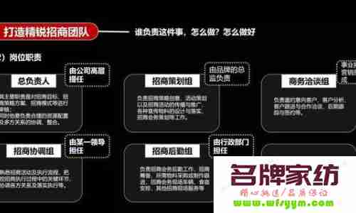 家纺企业制胜法宝之招商战略差异化 家纺经营新思路