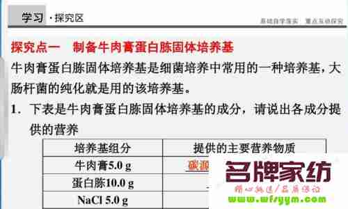 牛肉膏蛋白胨提供什么营养物质 牛肉膏蛋白胨提供的主要营养