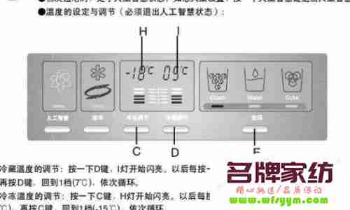 tcl电冰箱温度怎么调1至7 tcl冰箱怎样调温